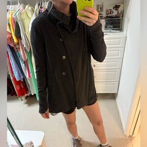 Lululemon Gratitude wrap jacket gray